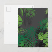 Bladeren 5 feestdagenkaart (Voorkant / Achterkant)