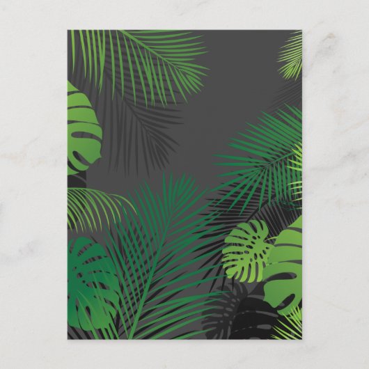 Bladeren 5 feestdagenkaart (Voorkant)