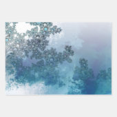 bladeren-achtergrondbladpatroon inpakpapier vel (Voorkant 2)