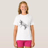 Bladeren achtervolgen, dromen achtervolgen t-shirt (Voorkant volledig)