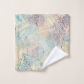 Bladeren. Bad Handdoek (Wasdoekje)