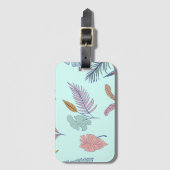 Bladeren. Bagagelabel (Voorkant (verticaal))