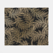  bladeren Baroque Fleece Blanket (Voorkant (Horizontaal))