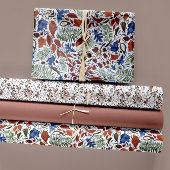 Bladeren Berries Trio Herfst Palet Inpakpapier Vel