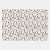 Bladeren Berries Trio Herfst Palet Inpakpapier Vel (Voorkant 3)