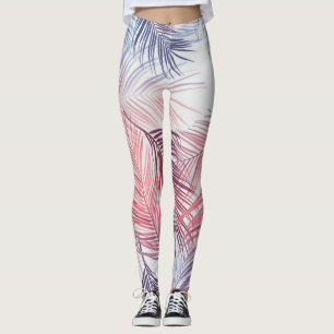 bladeren, blad, plant, bloei, bloesem, tuin leggings