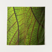 Bladeren bladerbladeren groen wandkleed (Voorkant (horizontaal))