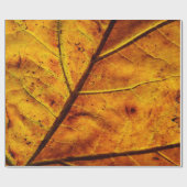 Bladeren bladeren herfst textuur cadeaupapier (Vlak)