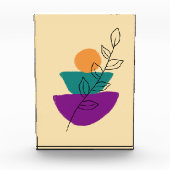 Bladeren boho illustratie fotoblokken (Voorkant)