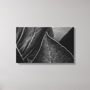bladeren canvas afdruk