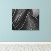 bladeren canvas afdruk (Insitu (Houten vloer))
