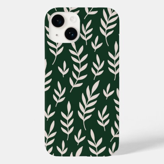 Bladeren Case-Mate iPhone Case (Achterkant)