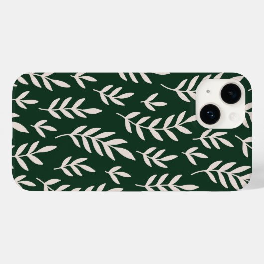 Bladeren Case-Mate iPhone Case (Achterkant (horizontaal))
