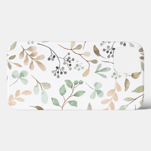 Bladeren Case-Mate iPhone Case (Achterkant (horizontaal))