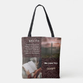  Bladeren Christelijke Geschenken voor Vrouwen Bru Tote Bag (Achterkant)