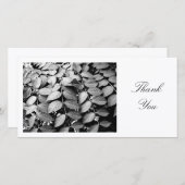 Bladeren - Dank je wel Bedankkaart (Voorkant / Achterkant)