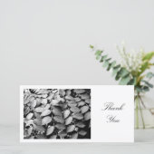 Bladeren - Dank je wel Bedankkaart (Staand voorkant)