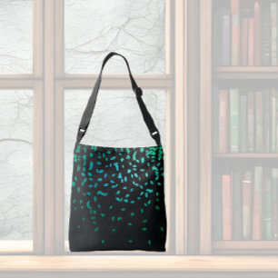 Bladeren Douche Crossbody Tas