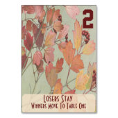 Bladeren en bessen Bunco #2 Kaart (Achterkant)