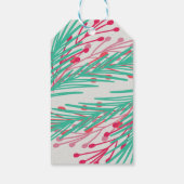 Bladeren en bessen cadeaulabel (Achterkant)