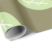 bladeren en bessen cadeaupapier (Rol Hoek)