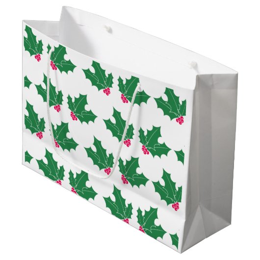 bladeren en bessen large cadeautasje (Voorkant Gekanteld)