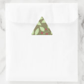 bladeren en bessen sticker (Tas)