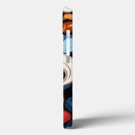 Bladeren en bloemen Case-Mate iPhone case (Achterkant / Links)