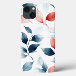 Bladeren en bloemen Case-Mate iPhone case