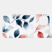 Bladeren en bloemen Case-Mate iPhone case (Achterkant (horizontaal))