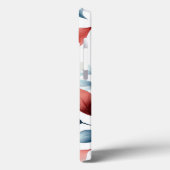 Bladeren en bloemen Case-Mate iPhone case (Achterkant / Links)