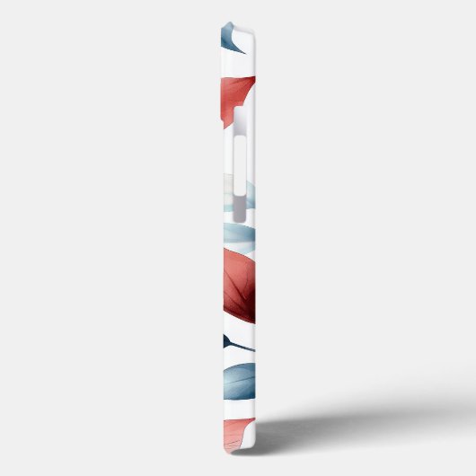 Bladeren en bloemen Case-Mate iPhone case (Achterkant / Links)