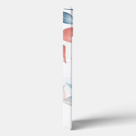 Bladeren en bloemen Case-Mate iPhone case (Achterkant / Rechts)