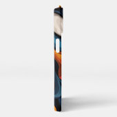 Bladeren en bloemen iPhone hoesje (Rechterkant)