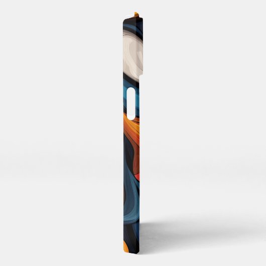 Bladeren en bloemen iPhone hoesje (Rechterkant)