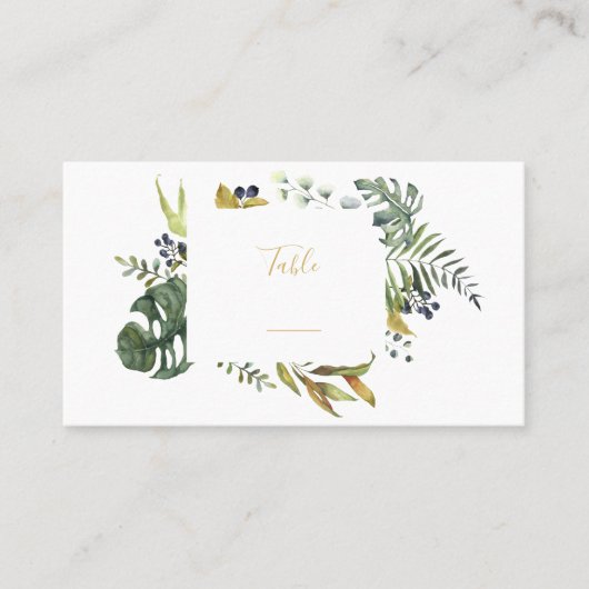 Bladeren en bloemzwavel, grensnummer plaatskaartje (Voorkant)