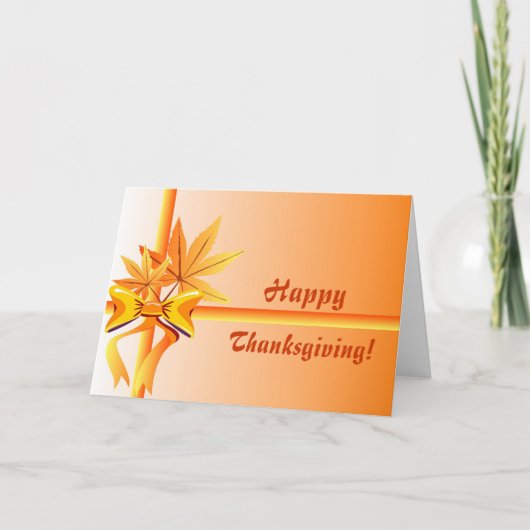 Bladeren en boog - Kaart (Voorkant)