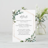 Bladeren en Eucalyptus Gold LG Informatiekaartje (Staand voorkant)