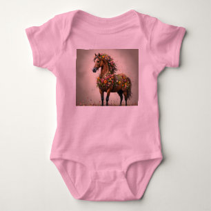 Bladeren en hoeven: Brown Horse Fantasy Garden, Romper