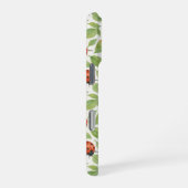 Bladeren en Lieveheersbeestjes iPhone Hoesje (Rechterkant)