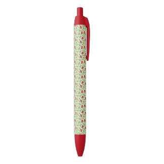 Bladeren en Lieveheersbeestjes Zwarte Inkt Pen