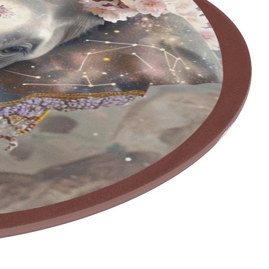 Bladeren en rompen snijplank (Hoek)