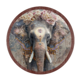 Bladeren en rompen snijplank