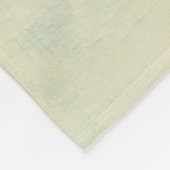 Bladeren en vertakkingen op de achtergrond van Cre Fleece Deken (Hoek)