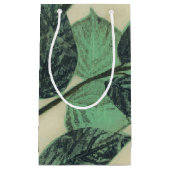 Bladeren en vertakkingen op de achtergrond van Cre Klein Cadeauzakje (Voorkant)