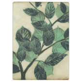 Bladeren en vertakkingen op de achtergrond van Cre Klembord (Achterkant)