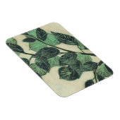 Bladeren en vertakkingen op de achtergrond van Cre Magneet (Rechterzijde)