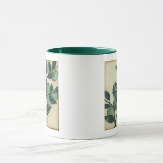 Bladeren en vertakkingen op de achtergrond van Cre Mok (Midden)