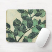 Bladeren en vertakkingen op de achtergrond van Cre Muismat (Met muis)