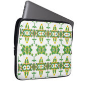 Bladeren en wolken laptop sleeve (Voorkant Rechts)